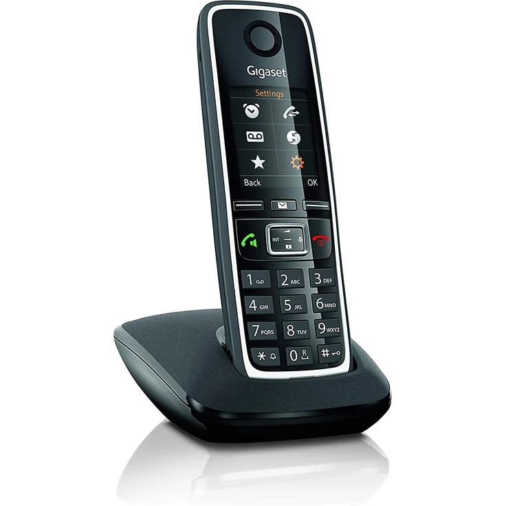 Gigaset C530 Candy-Bar, DECT-Telefon, schwarz – Bild 3