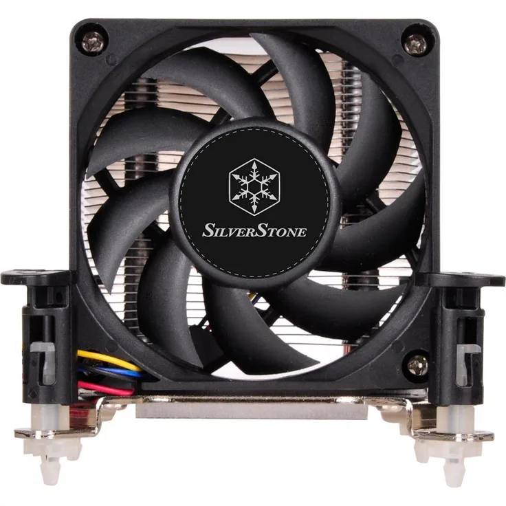 SilverStone SST-AR10-115XP - Argon CPU-Kühler mit 3 Wärmerohren, Direct Contact Heatpipe-Technologie und 70 mm-PWM-Lüfter für Intel-Sockel