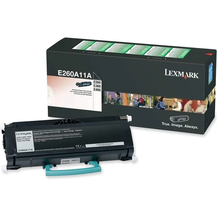 LEXMARK E260A11A Original Tintenpatronen Pack of 1