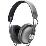 Panasonic RP-HTX80B Over-Ear-Kopfhörer, mit Bluetooth, Mikrofon, grau