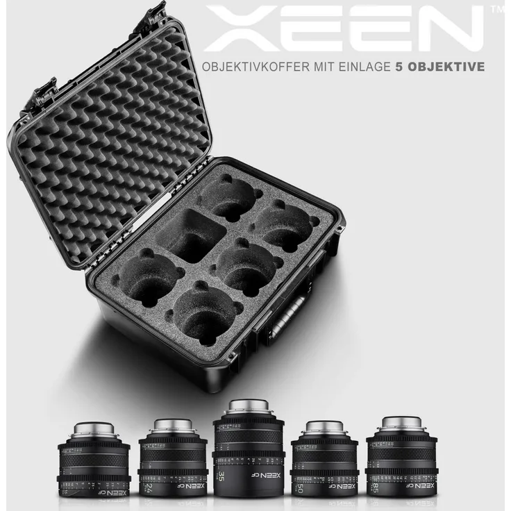 SAMYANG XEEN CF Komplett Set 5x PL mit Koffer