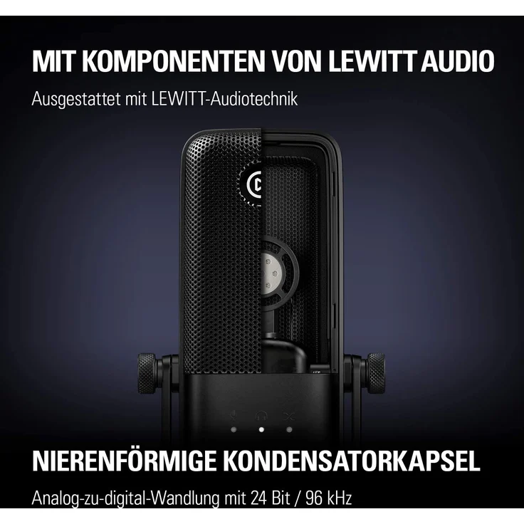 Elgato Wave:3, Premium-USB-Kondensatormikrofon mit digitaler Mixing-Lösung, Anti-Clipping-Technologie und kapazitivem Sensor für Stummschaltung, für Streaming und Podcasting – Bild 7