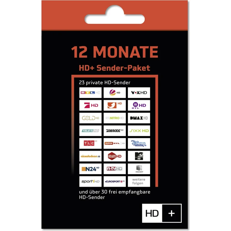 HD+ Verlängerung 12 Monate für alle HD Plus Karten HD01/02/03/04/05 geeignet – Bild 1
