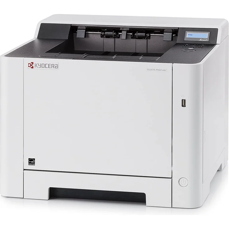 Kyocera Ecosys P5021cdn/KL3 - Laserdrucker, Farbe, Auflösung: 1200 x 1200 dpi, Druckgeschwindigkeit (S/W): 21 S/min, Papierzufuhr: 300 Blatt (870B61102RF3NL0) – Bild 3
