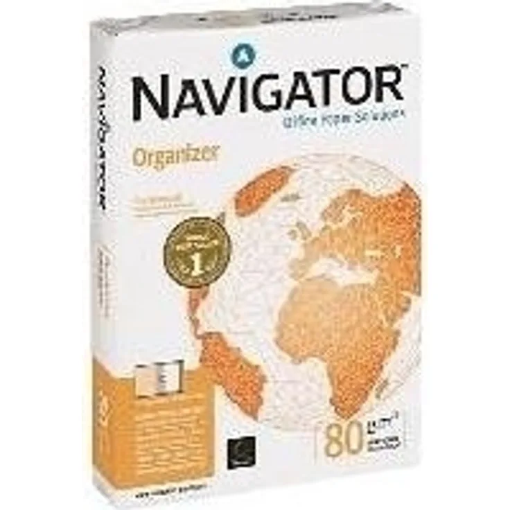 Navigator Organizer-COP080C1 DIN A4 hochweiß gelocht 80 g-qm Inh.500