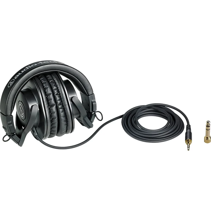 Audio-Technica ATH-M30X Over-Ear-Kopfhörer, schwarz – Bild 4