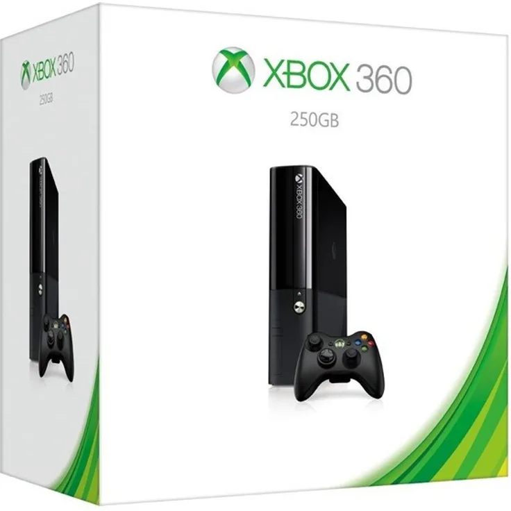 Microsoft Xbox 360 E Schwarz 250GB