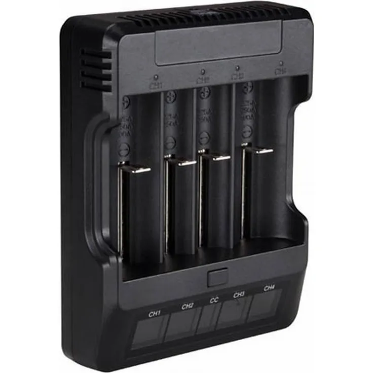 Xtar VP4 Ladegerät mit LCD Display für 4x Li-Ionen
