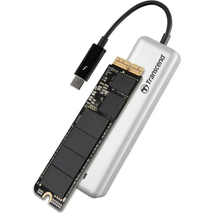 Transcend JetDrive 825 - Solid-State-Disk - 480 GB - extern (tragbar) - Thunderbolt (TS480GJDM825) – Bild 3