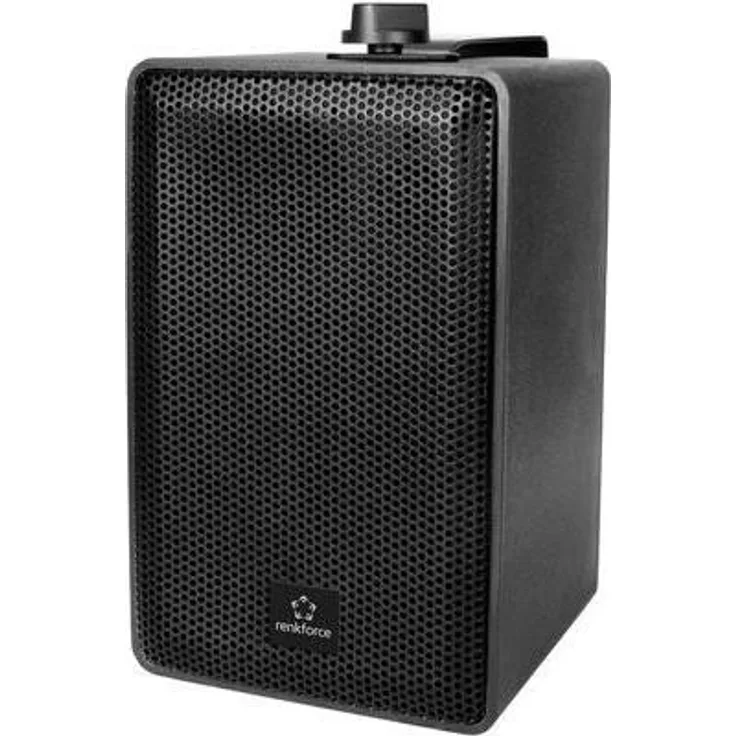 Renkforce RL100W BK Regallautsprecher Schwarz 100W 90 - 20000Hz