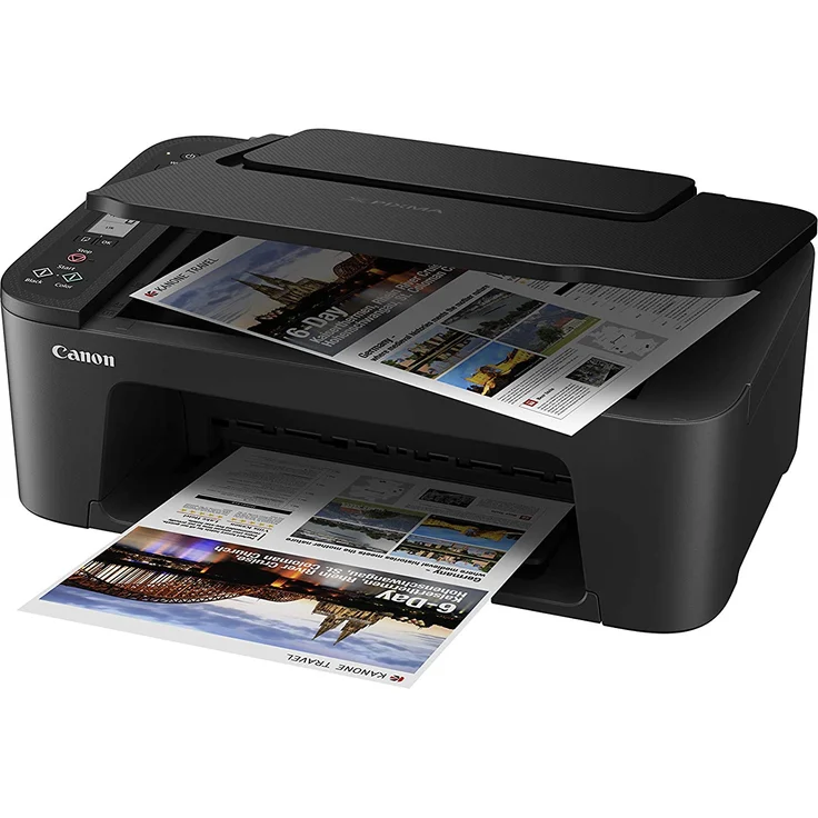 Canon PIXMA TS3450 (3-in-1) Multifunktionsdrucker - (Tintenstrahl) Farbe, Druckgeschwindigkeit: 7,7 s/w, 4 Farbe, Auflösung: 4800 x 1200, WLAN, AirPrint, Cloud Print (4463C006) – Bild 5