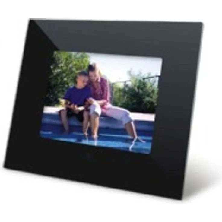Braun Digiframe 1040 Digitaler Bilderrahmen (26,1cm (10,4 Zoll) Display, 128MB interner Speicher, USB 2.0) schwarz