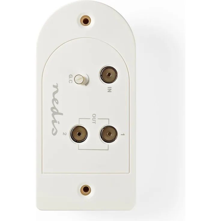 CATV-Verstärker Max. 25 dB Verstärkung 40 – 862 MHz 2 Ausgänge IEC