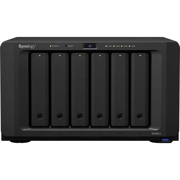 Synology NAS DS1621+ 6bay Desktop 4GB RAM 4xGBE – Bild 2