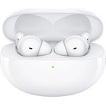 Oppo W52 Enco Free 2 In-Ear Kopfhörer, Bluetooth, Noise Cancelling, spritzwassergeschützt, geeignet für Sport, weiß