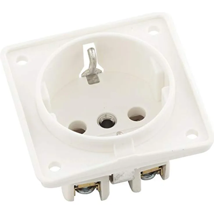 Berker Integro Steckdose Schuko weiß matt lose