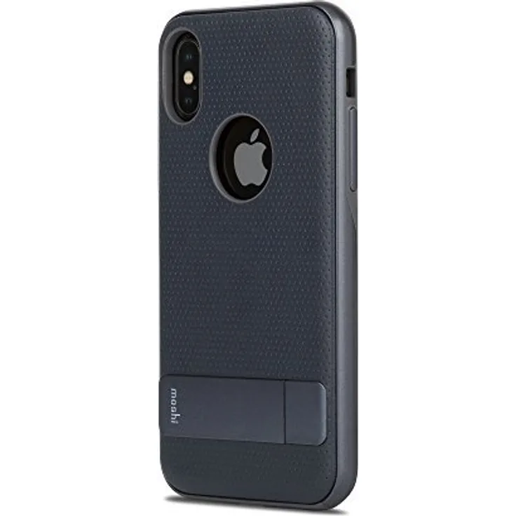 Moshi Kameleon Schutzhülle mit Aufsteller für Das iPhone X - Midnight Blue