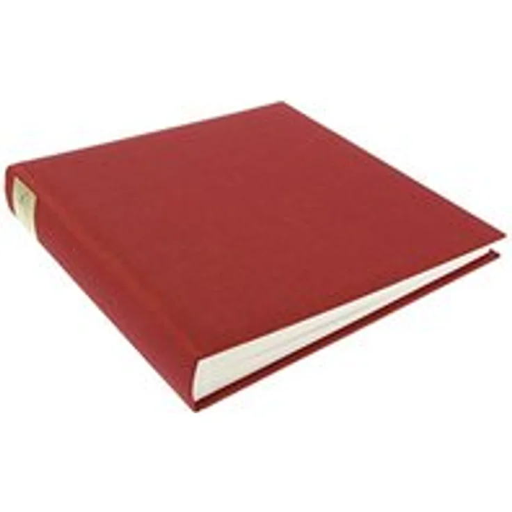 goldbuch Fotoalbum, Summertime, 25 x 25 cm, 60 weiße Seiten mit Pergamin-Trennblättern, Leinen, Rot, 24707 – Bild 1