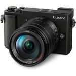 Panasonic Lumix DC-GX9HEG-K Systemkamera (20 MP, Dual I.S., Klappsucher, 4K, Touchscreen, 14-140 mm Objektiv, schwarz)
