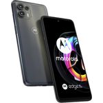 Motorola Edge 20 Lite Smartphone 17,02cm (6,7 Zoll) OLED-Display, 128GB interner Speicher, 8GB RAM, Dual-SIM, Android 11, Electric Graphite