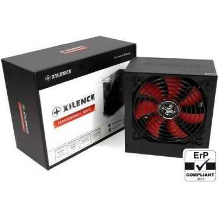 Xilence Performance C Serie | PC Netzteil | XN044 | 600 Watt | Peak Power | rot-schwarz – Bild 1