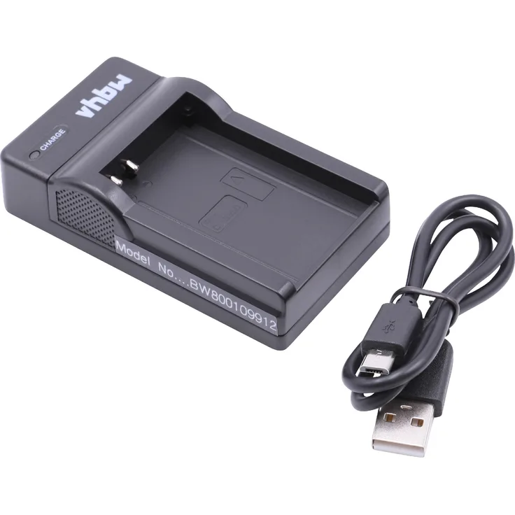 vhbw USB Akkuladegerät kompatibel mit Nokia BL-5C, BL-5CA, BL-5CB Digitalkamera, Camcorder, Action Cam-Akku - Ladeschale