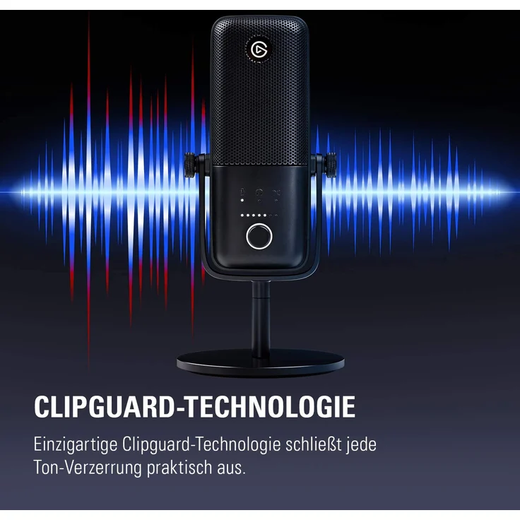 Elgato Wave:3, Premium-USB-Kondensatormikrofon mit digitaler Mixing-Lösung, Anti-Clipping-Technologie und kapazitivem Sensor für Stummschaltung, für Streaming und Podcasting – Bild 8