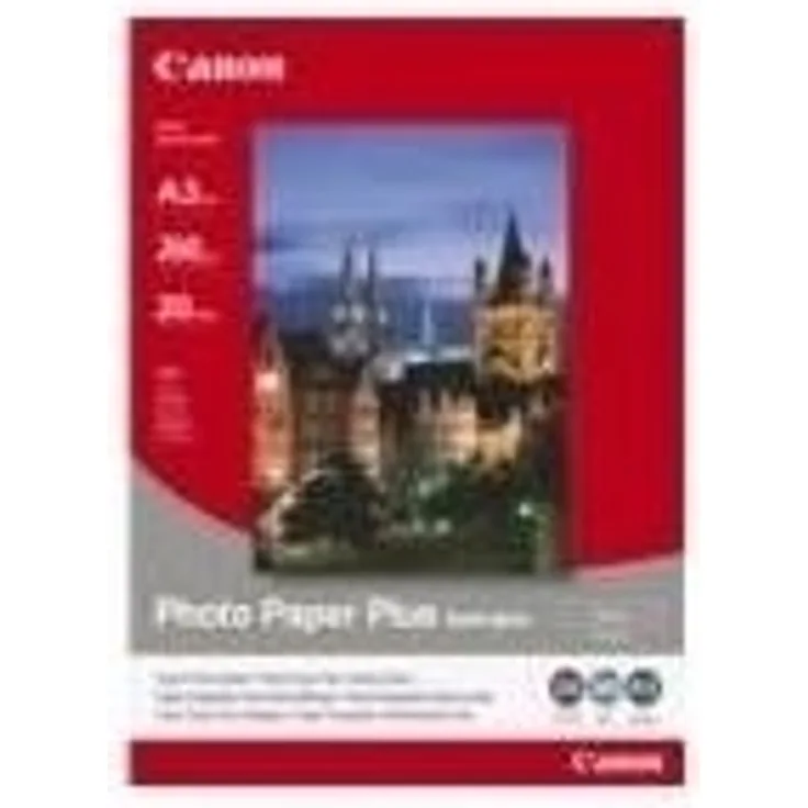 Canon Photo Paper Plus SG-201 - Seidenmattfotopapier - A3 (297 x 420 mm) - 260 g/m2 - 20 Blatt (1686B026)