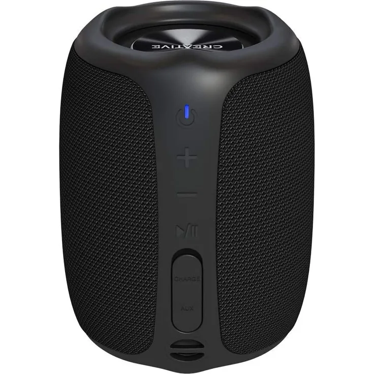 Creative MuVo Play (51MF8365AA000) Bluetooth-Lautsprecher, wasserdicht, Schwarz