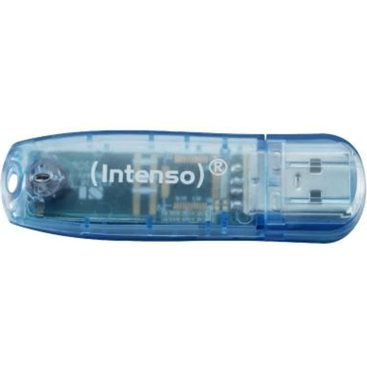 Intenso Rainbow Line 128 GB USB-Stick USB 2.0 rot – Bild 1