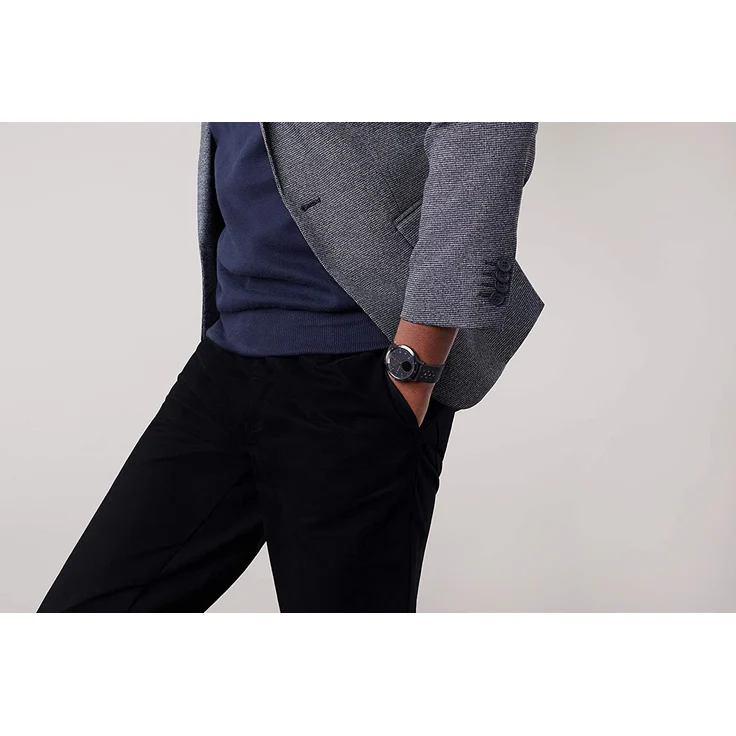 Withings Steel HR Sport Hybrid-Smartwatch Unisex, 40mm, Edelstahlgehäuse, Schwarz/Grau – Bild 6