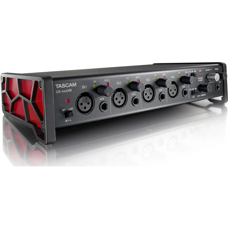 TASCAM US-4x4HR Hochauflösendes USB-Audio--MIDI-Interface (4 Eingänge, 4 Ausgänge) - Preisvergleich