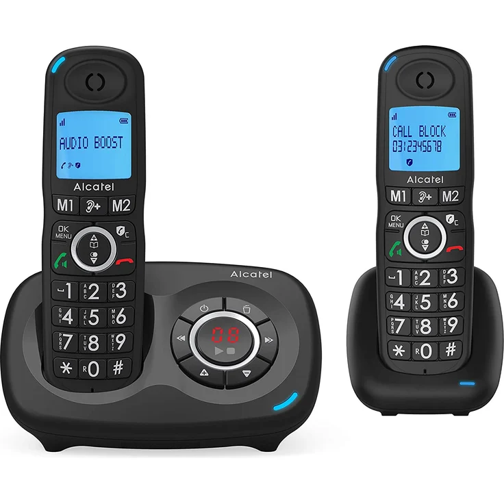 Alcatel XL595B Voice Pack Duo, schwarz – Bild 1