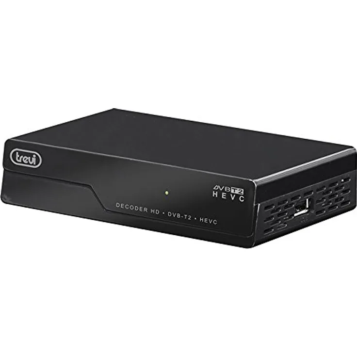 Trevi HE 3375 TS Receiver DVB-T2 HD H.265 HEVC USB 110-240 V 50-60Hz MP3 MP4 JPEG