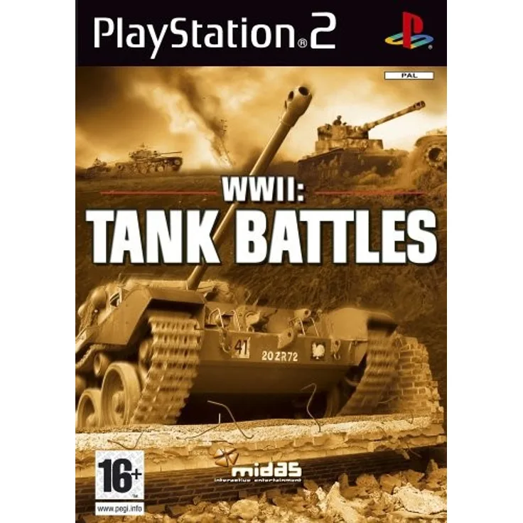 World War 2 - Tank Battles (PS2)