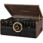 Victrola Empire 6-in-1 Bluetooth Plattenspieler Music Centre