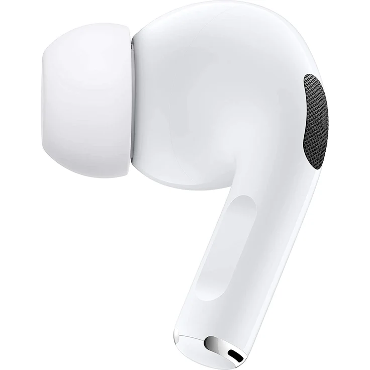 Apple AirPods Pro 1. Generation (2019) True Wireless In-Ear Kopfhörer mit Bluetooth, Mikrofon, Noise Cancelling, geeignet für iPhone, weiß – Bild 2