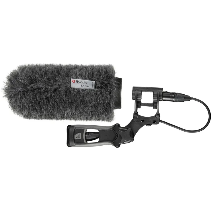 Rycote 033353 18 cm 24 25 mm großes Loch Classic Softie Mikrofon Windschutzscheibe Kit