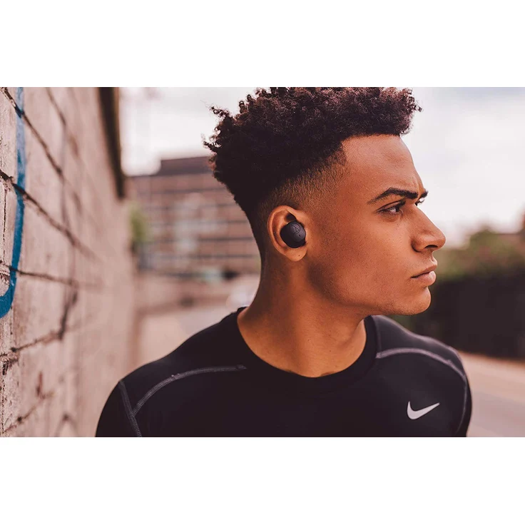 Audio-Technica ATH-SPORT7TW In-Ear Kopfhörer, mit Bluetooth, Mikrofon, schwarz – Bild 5