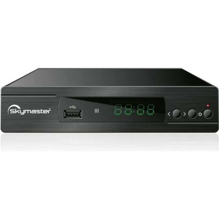 Microelectronic m310plus HDTV Sat Receiver ( 1080p, HDTV, DVB-S2, HDMI, SCART, USB 2.0, Ethernet, RSS-Feeds, Wetter App, IR Sensor) schwarz