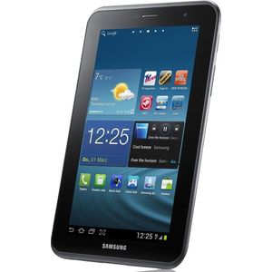 Bild für Samsung Galaxy Tab 2 7.0 GT-P3100 SD-Auflösung 7 Zoll, UMTS-Tablet, Dual-Core, 1 GB RAM, 16 GB Speicher, Android, Silber (GT-P3100TSEDBT)