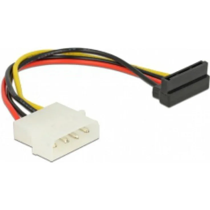 Kabel Power SATA HDD > 4pin Stecker gewinkelt, Delock [60104]