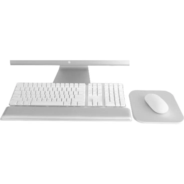 mRest Wrist Rest & Mouse Pad - Silver
