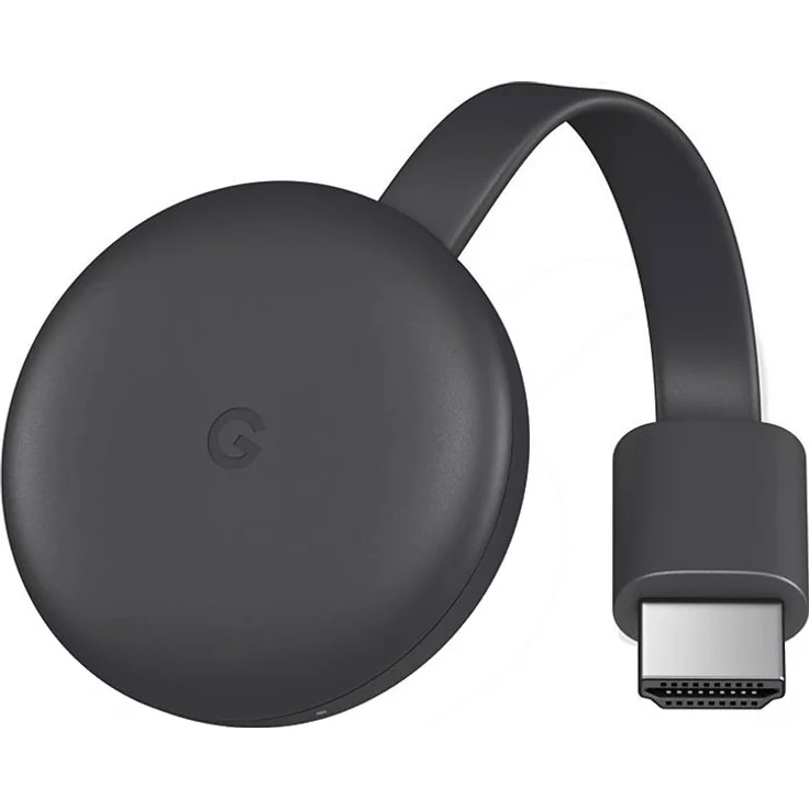 Google Chromecast v3 1080 p, WiFi 5 GHz, Grau – Bild 2