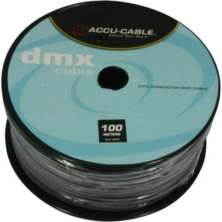 Accu Cable AC-DMX3/100R DMX Kabel Rolle 100m 3pol