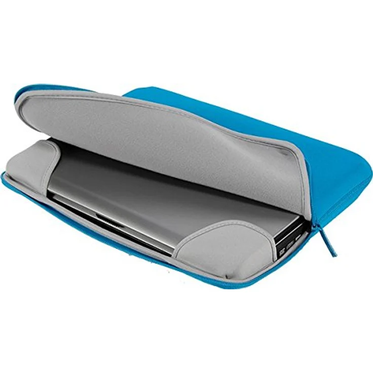 Tucano Second Skin Colore Neopren-Hülle für widescreen Laptops 38,1 cm (15 Zoll) und 40.6 cm (16 Zoll), blau – Bild 3