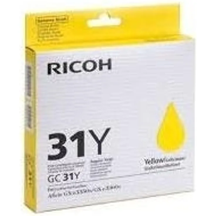 Ricoh 405691 GC-31Y gelpatrone 1.000 Seiten, gelb