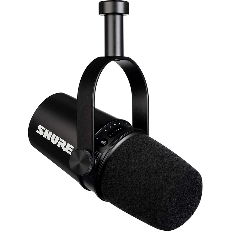 Shure MV7 Podcast-Mikrofon schwarz – Bild 1