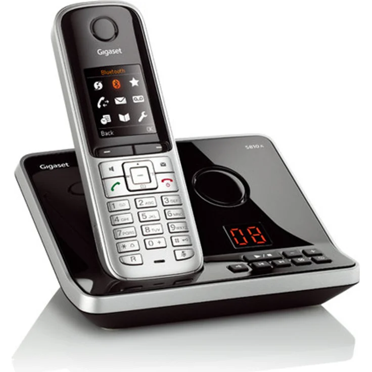 Gigaset S810A Analog-Telefon schwarz/grau – Bild 3