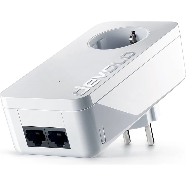 devolo dLAN 550 WiFi Starter Kit Powerline (WLAN über die Steckdose, 1x LAN Port, 2x Powerlan Adapter, PLC Netzwerkadapter, WLAN Verstärker, WiFi Booster, WiFi Move) weiß – Bild 4